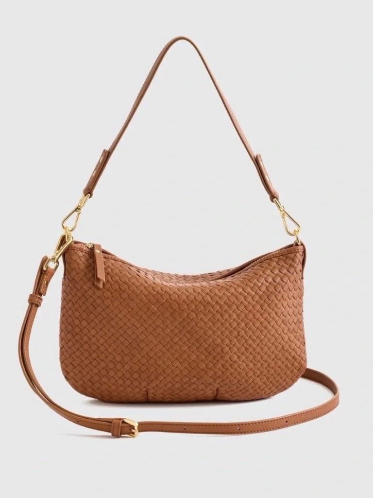 Quince Sloan Woven Shoulder Bag